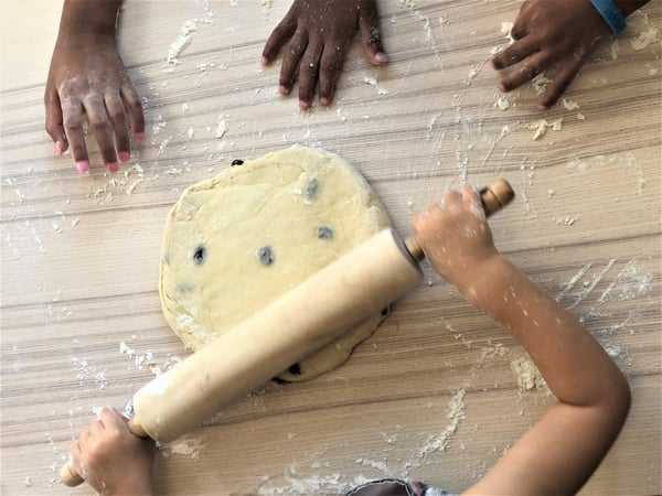 Snack in the Montessori Studio